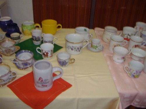 Klub dobré pohody - výstava hrnků a hrnečků - 14.2.2008